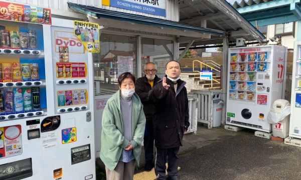 駅舎清掃に行きました！